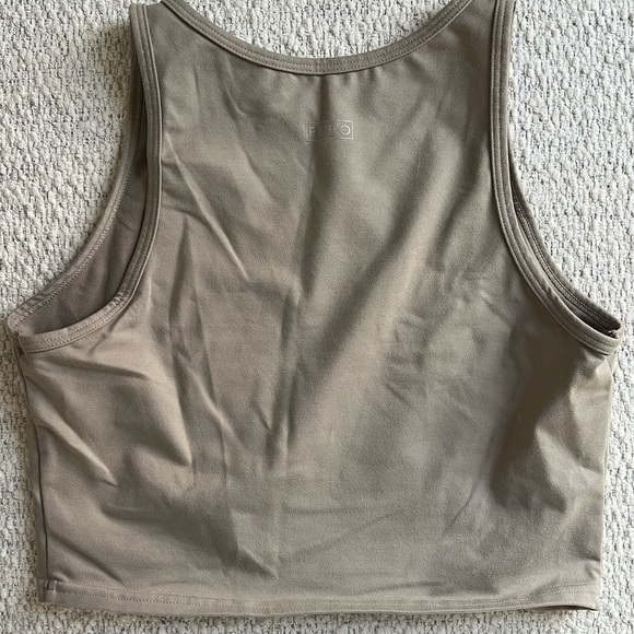 Fleo Tan Women's Tank Top - Picture 2 of 3